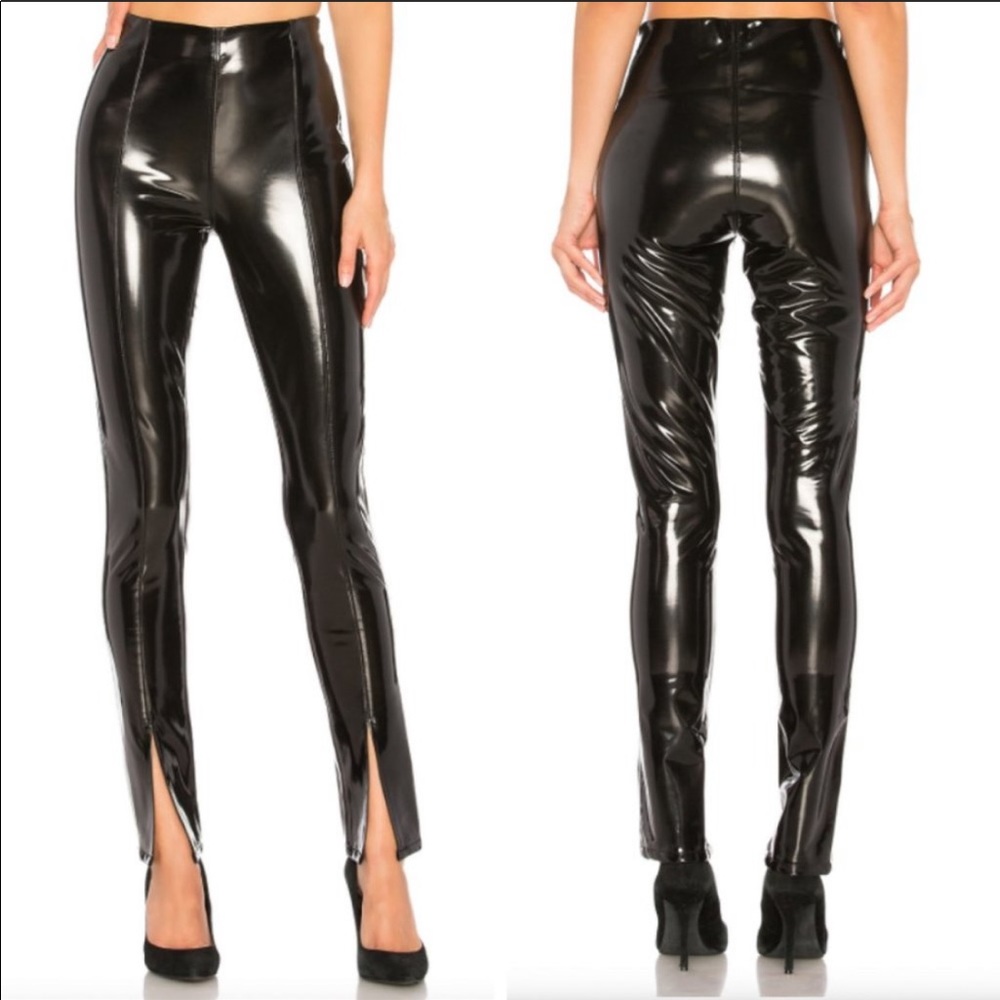 Blank NYC 'Dominatrix Pants' Black Leggings 26 NWT